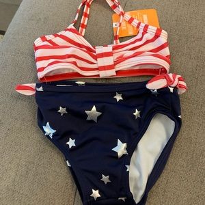 Gymboree swimsuit 12/18